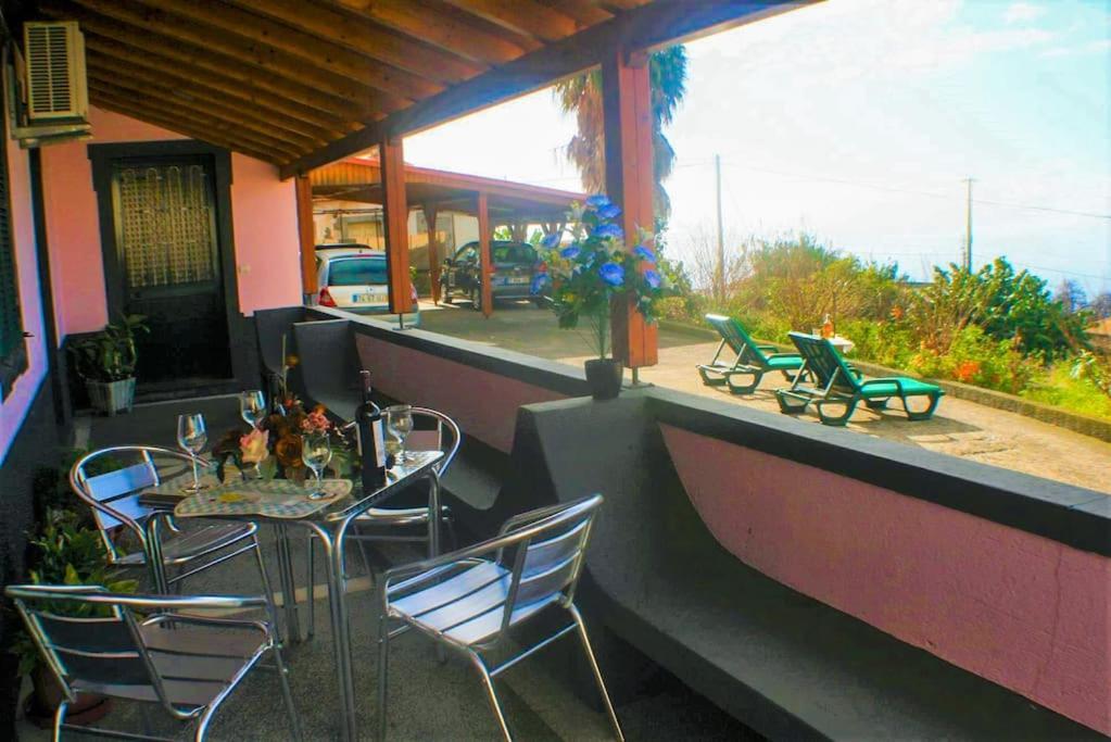 The Funny And Relax Apartment With Terrace & View Arco da Calheta  Exterior photo
